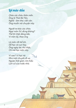 bộ lịch sử việt nam kể bằng thơ - tập 1 - từ thời hồng bàng đến chiến thắng bạch đằng (năm 938) - Ảnh 3