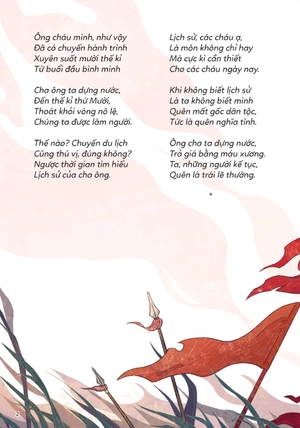 bộ lịch sử việt nam kể bằng thơ - tập 2 - từ loạn 12 sứ quân đến chiến thắng chống nguyên - mông - Ảnh 3