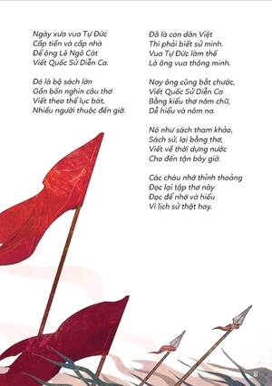 bộ lịch sử việt nam kể bằng thơ - tập 2 - từ loạn 12 sứ quân đến chiến thắng chống nguyên - mông - Ảnh 4