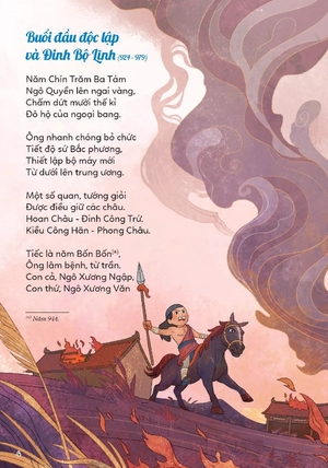 bộ lịch sử việt nam kể bằng thơ - tập 2 - từ loạn 12 sứ quân đến chiến thắng chống nguyên - mông - Ảnh 5