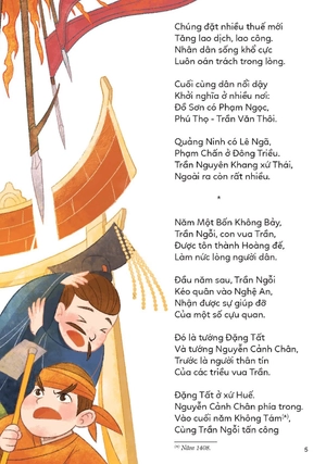 bộ lịch sử việt nam kể bằng thơ - tập 3 - từ khởi nghĩa lam sơn đến khi có quốc hiệu việt nam - Ảnh 6