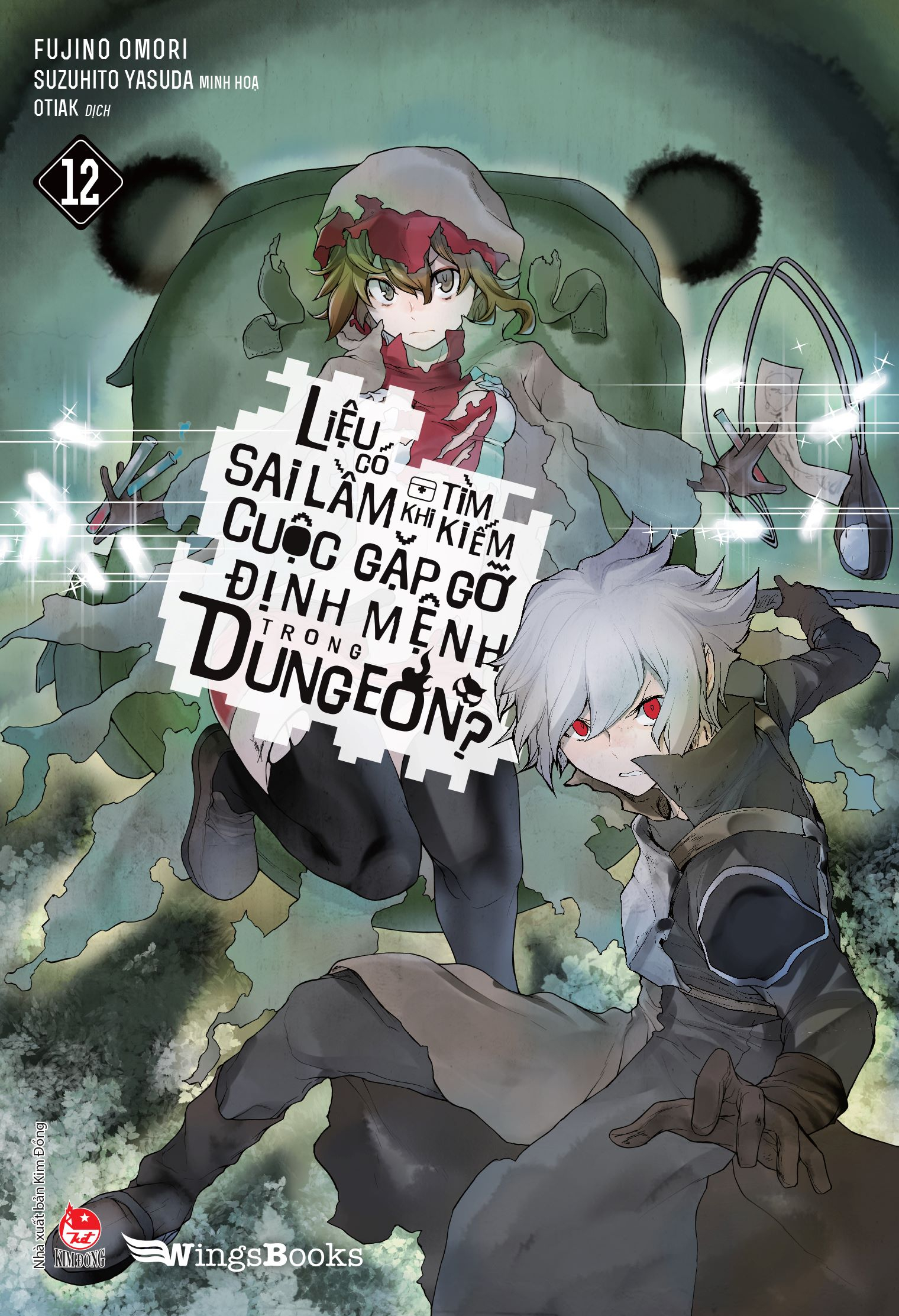 bộ liệu có sai lầm khi tìm kiếm cuộc gặp gỡ định mệnh trong dungeon - tập 12 - tặng kèm bookmark - Ảnh 3