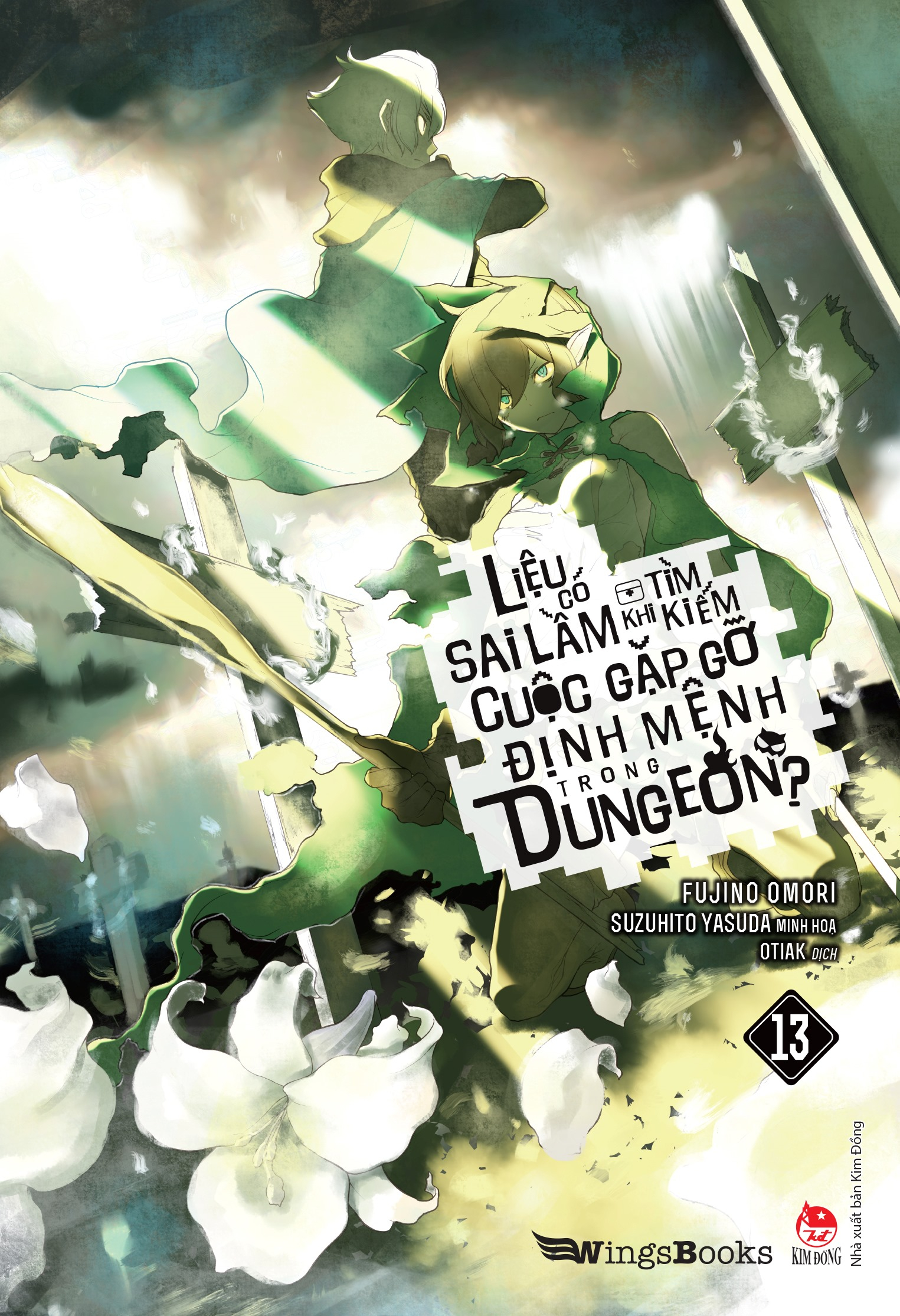 Bộ
Liệu Có Sai Lầm Khi Tìm Kiếm Cuộc Gặp Gỡ Định Mệnh Trong Dungeon - Tập 13 - Bản Giới Hạn - Tặng Kèm Bookmark + Set 2 Card 2 Mặt - Ảnh 3