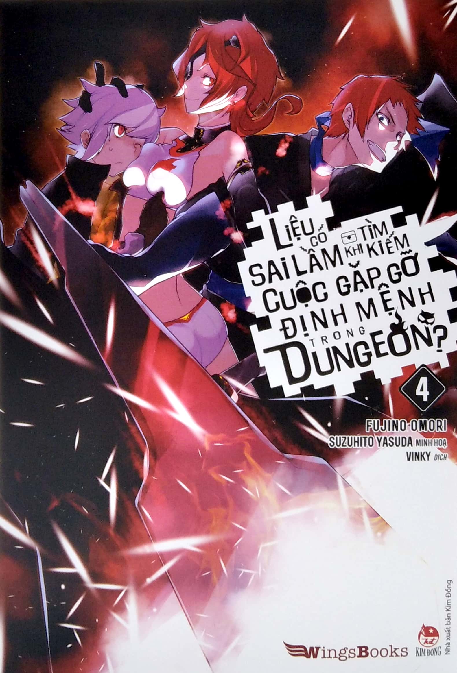 bộ liệu có sai lầm khi tìm kiếm cuộc gặp gỡ định mệnh trong dungeon - tập 4 - Ảnh 3