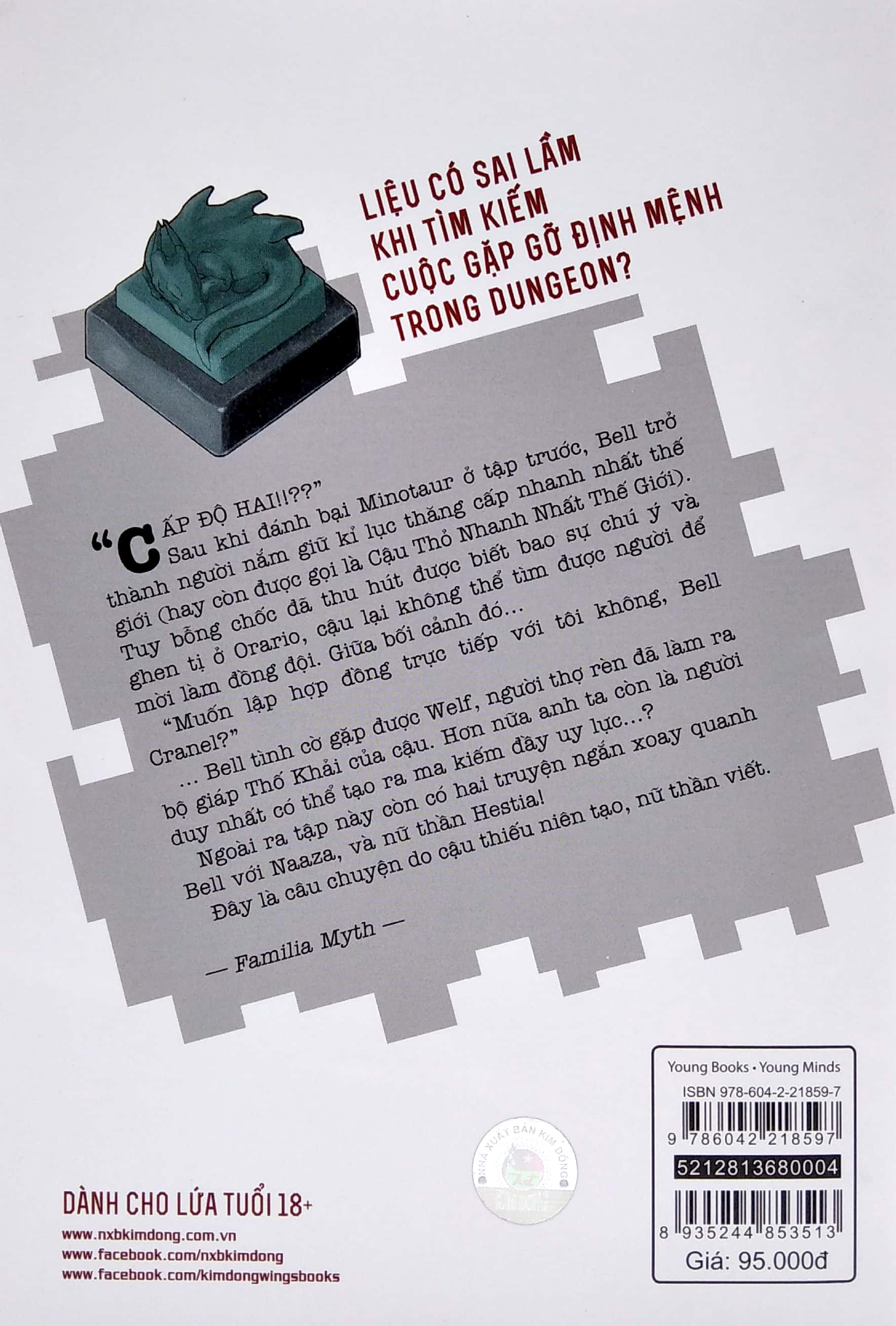 bộ liệu có sai lầm khi tìm kiếm cuộc gặp gỡ định mệnh trong dungeon - tập 4 - Ảnh 7