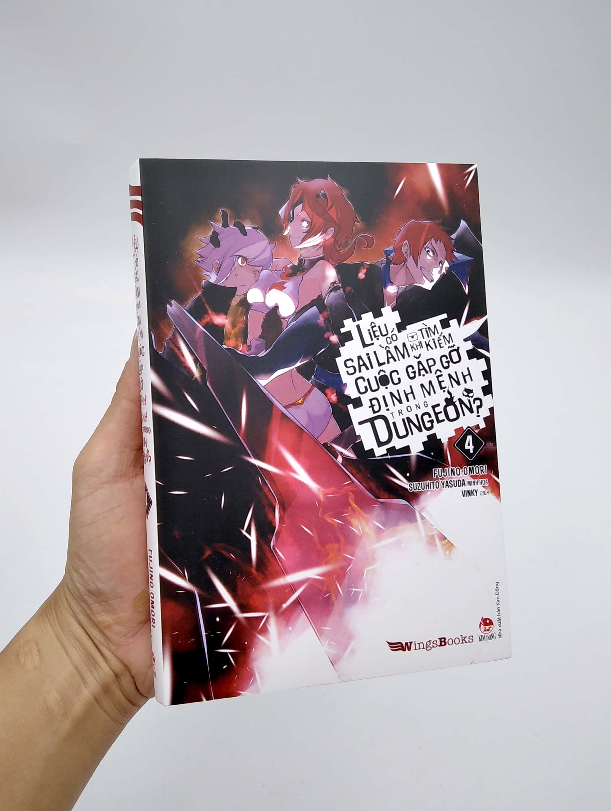 bộ liệu có sai lầm khi tìm kiếm cuộc gặp gỡ định mệnh trong dungeon - tập 4 - Ảnh 8