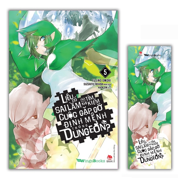 bộ liệu có sai lầm khi tìm kiếm cuộc gặp gỡ định mệnh trong dungeon - tập 5