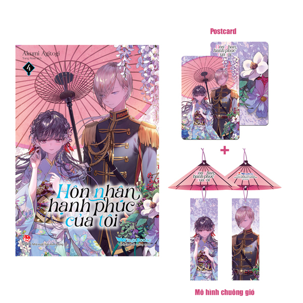 Bộ [Light Novel] Hôn Nhân Hạnh Phúc Của Tôi - Tập 4 - Tặng Kèm Postcard + Mô Hình Chuông Gió