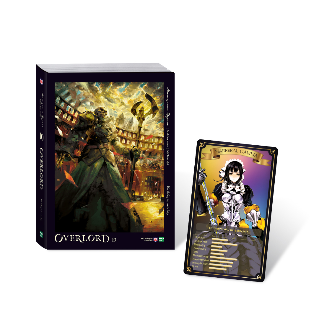 Bộ
						
										
										[Light Novel] OVERLORD - Tập 10 - Kẻ Thống Trị Mưu Lược - Bản Đặc Biệt - Tặng Kèm Character Card - Ảnh 2