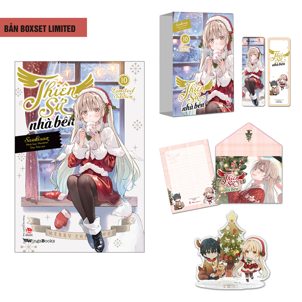 Bộ [Light Novel] Thiên Sứ Nhà Bên - Tập 10 - Bản Giới Hạn - Tặng Kèm Box + Bookmark + Set Phong Bì Thư + Standee Mica