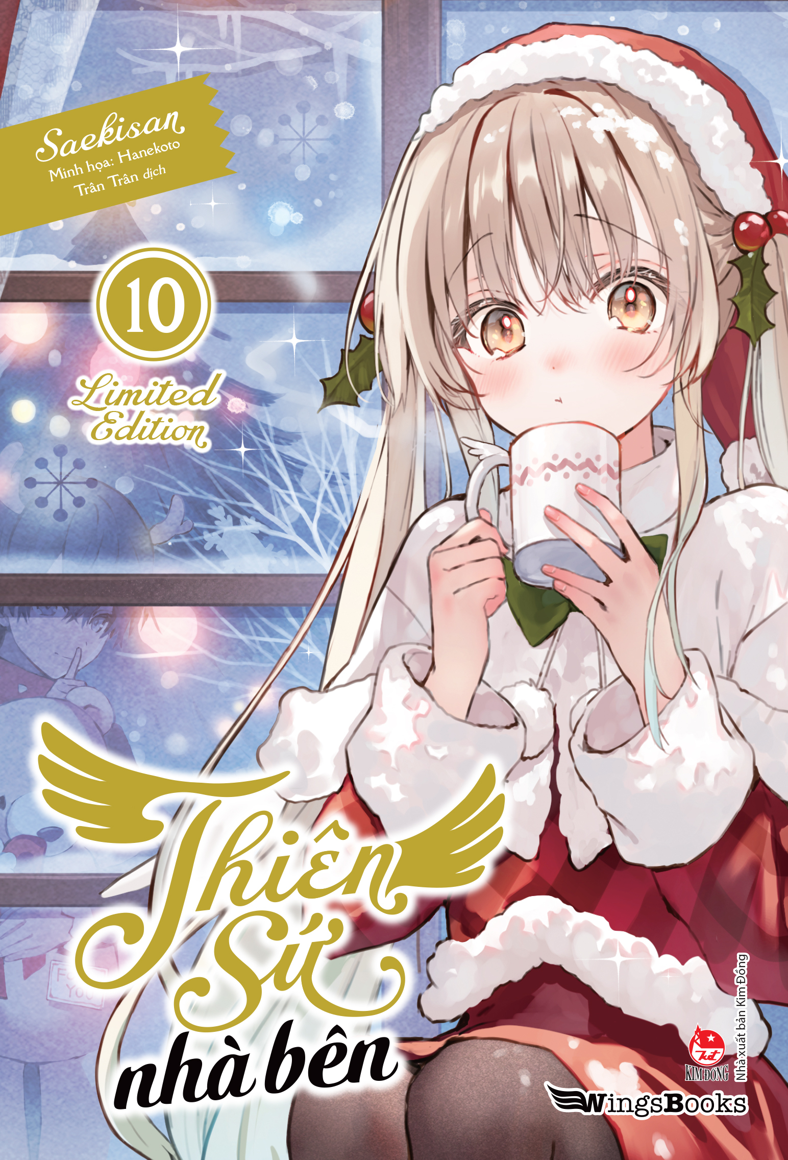 Bộ [Light Novel] Thiên Sứ Nhà Bên - Tập 10 - Bản Giới Hạn - Tặng Kèm Box + Bookmark + Set Phong Bì Thư + Standee Mica - Ảnh 4