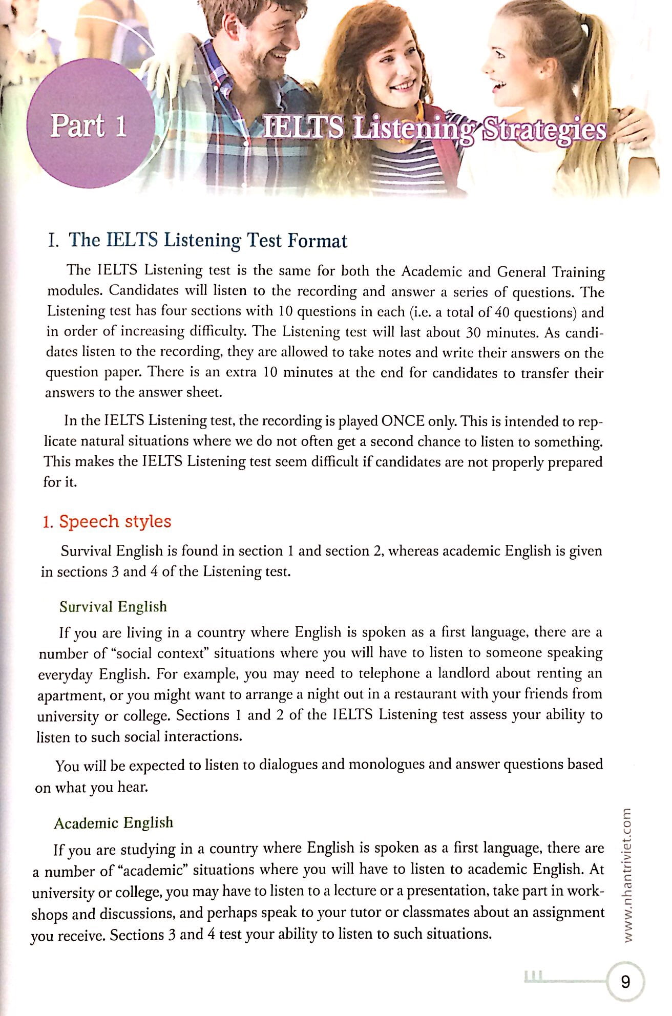 bộ listening strategies for the ielts test - book 1 - Ảnh 4