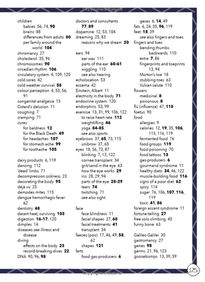 bộ lists for curious kids: human body: 205 fun, fascinating and fact-filled lists - Ảnh 10