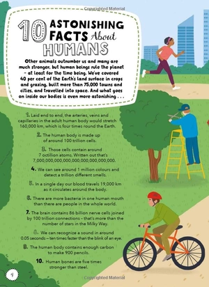 bộ lists for curious kids: human body: 205 fun, fascinating and fact-filled lists - Ảnh 4