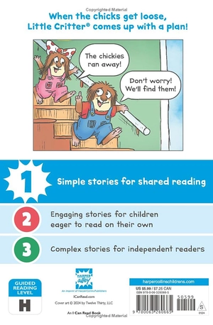 bộ little critter: tricky chickies (i can read comics level 1) - Ảnh 7