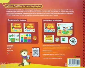 bộ little hands student book 1 - Ảnh 2