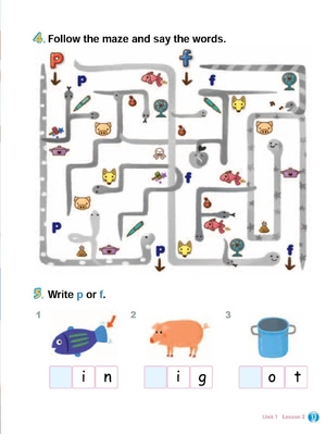 bộ little phonics 3 student book - Ảnh 11