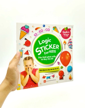bộ logic sticker for kids - dán hình phát triển tư duy cho bé - quyển 4 (dành cho trẻ 2-8 tuổi) - Ảnh 7