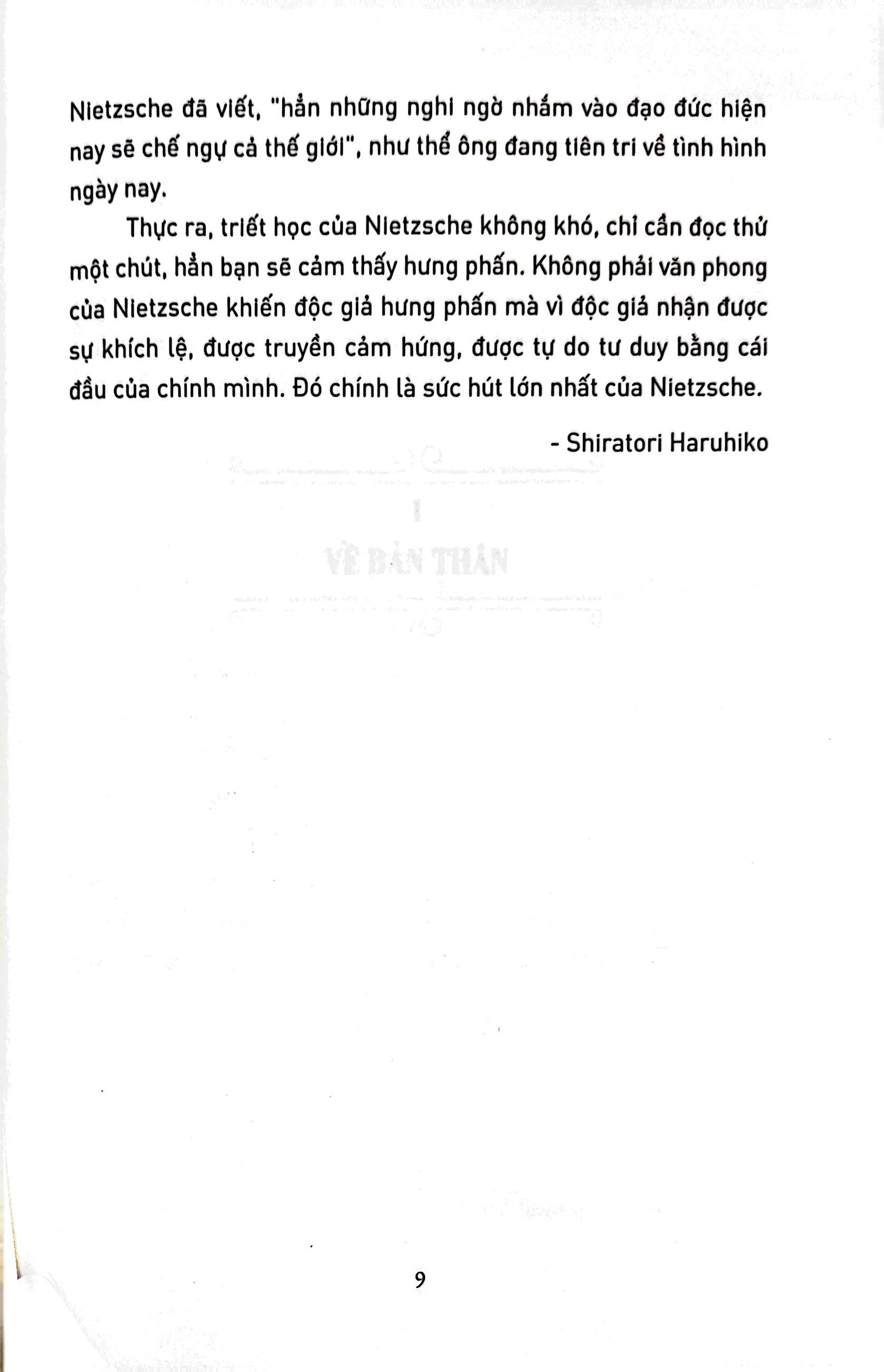 bộ lời của nietzsche cho người trẻ - tập 1: tình yêu - ý chí - khát vọng - Ảnh 7