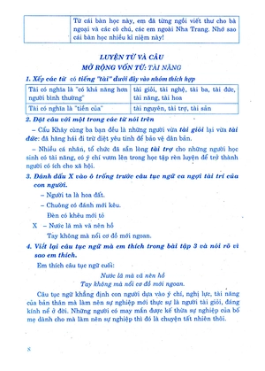 bộ lời giải vở bài tập tiếng việt 4 - tập 2 - Ảnh 7