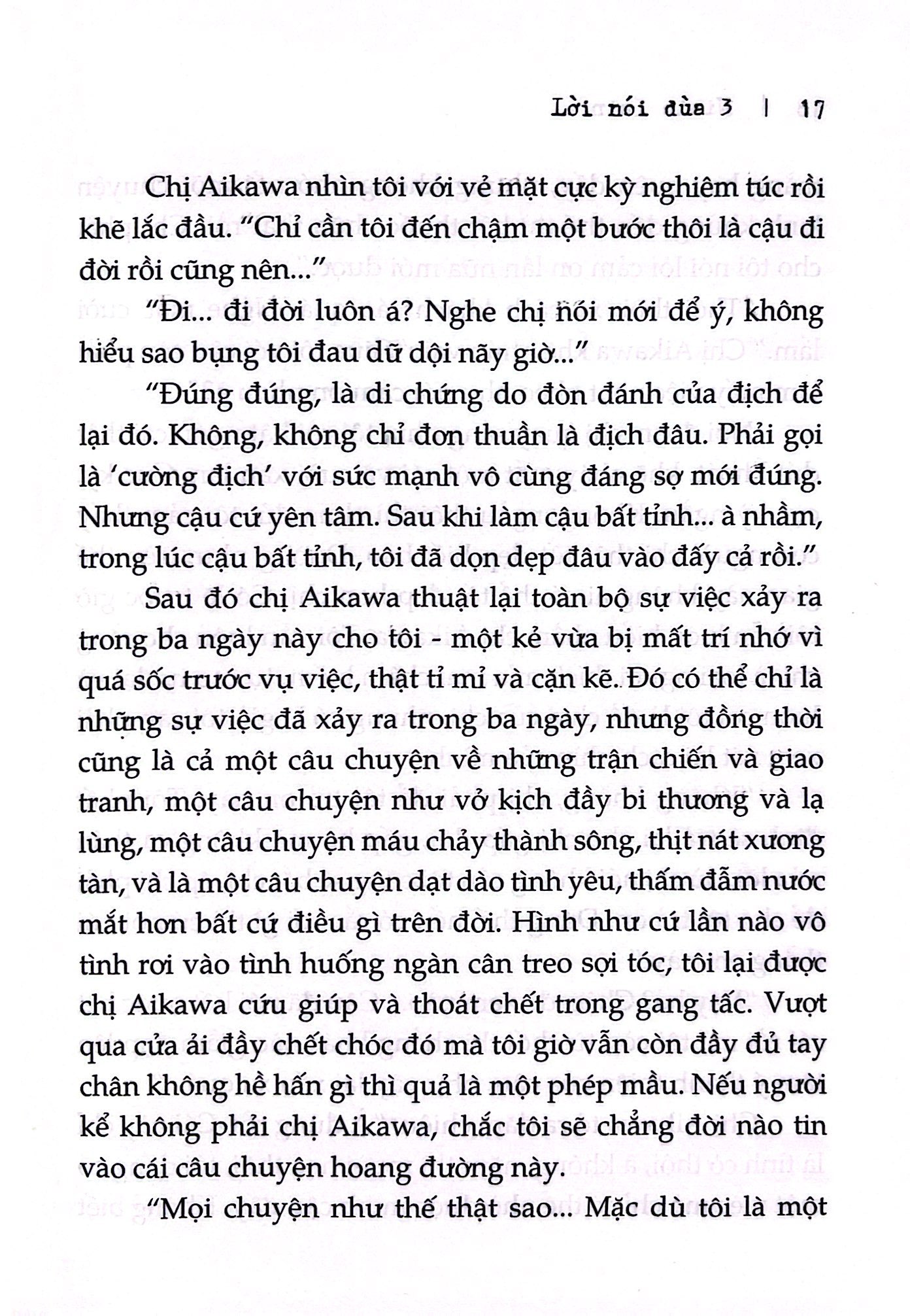 bộ lời nói đùa 3: học viện treo cổ - đệ tử của kẻ thích bông đùa - Ảnh 7