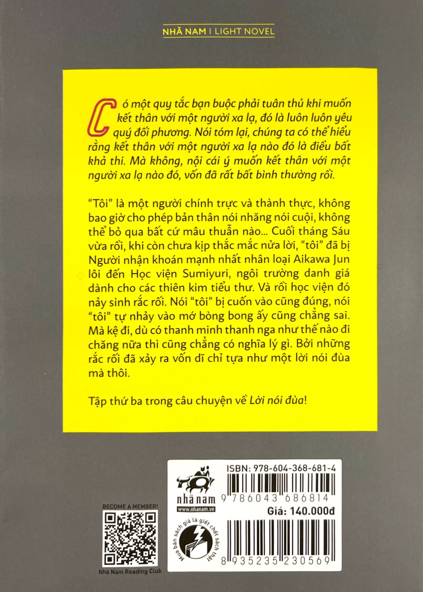 bộ lời nói đùa 3: học viện treo cổ - đệ tử của kẻ thích bông đùa - Ảnh 8