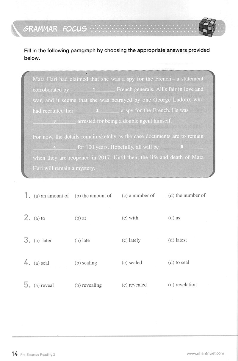 bộ longman pre-essence reading 2 - Ảnh 10