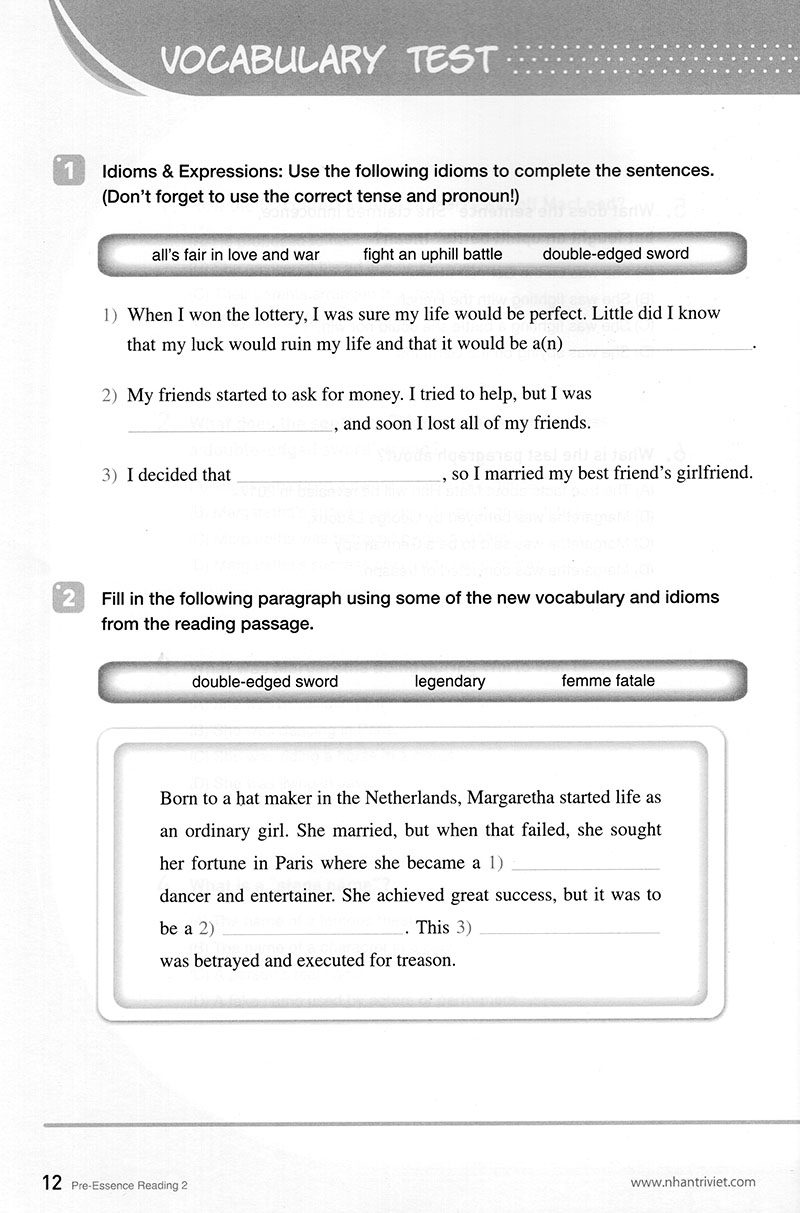 bộ longman pre-essence reading 2 - Ảnh 8