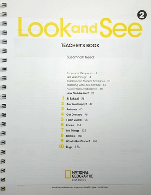 bộ look and see ame 2 teacher's book + abc poster - Ảnh 4