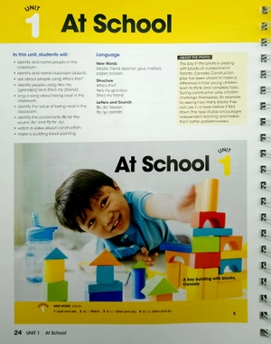 bộ look and see ame 2 teacher's book + abc poster - Ảnh 5