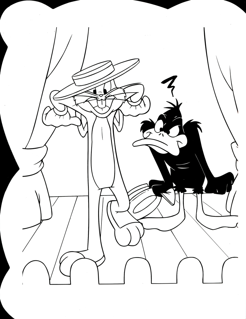 bộ looney tunes - tô màu cùng daffy (tập 2) - Ảnh 4