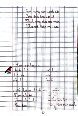 bộ lớp 1 thân yêu - bé luyện viết chữ nhỏ - tập 2 - Ảnh 6