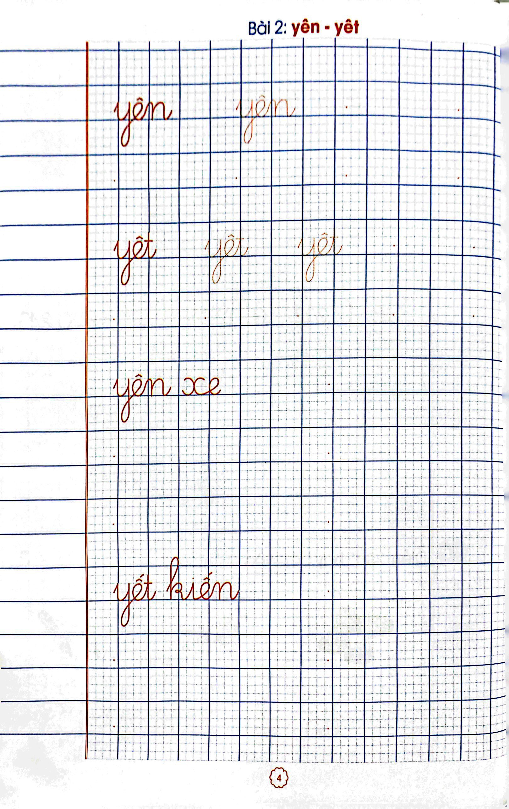 bộ lớp 1 thân yêu - bé luyện viết - tập 3 - Ảnh 5