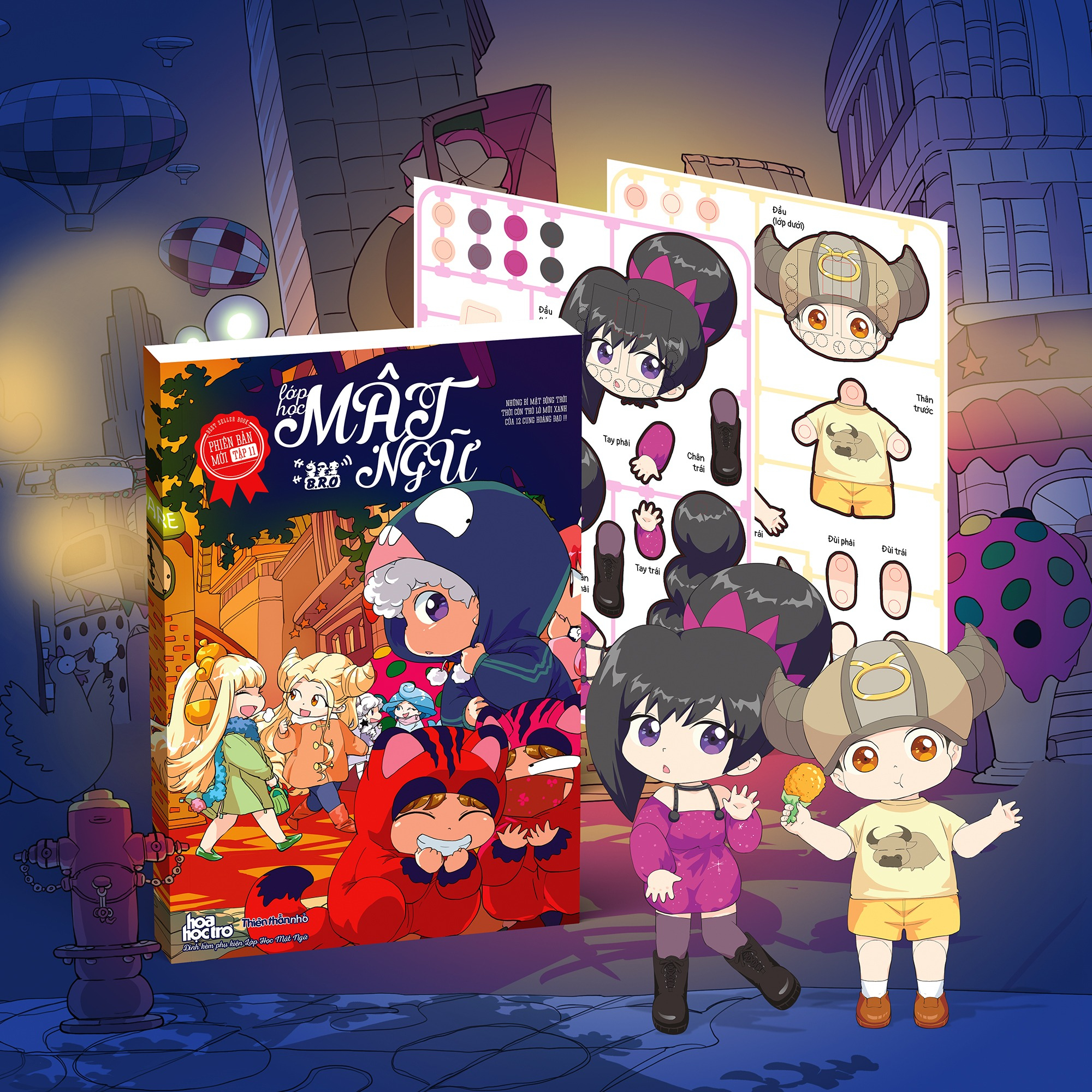 Bo
Lop Hoc Mat Ngu - Phien Ban Moi - Tap 11 - Tang Kem Bup Be Giay Thien Yet Nu Hoac Kim Nguu Nam Ngau Nhien - Ảnh 2