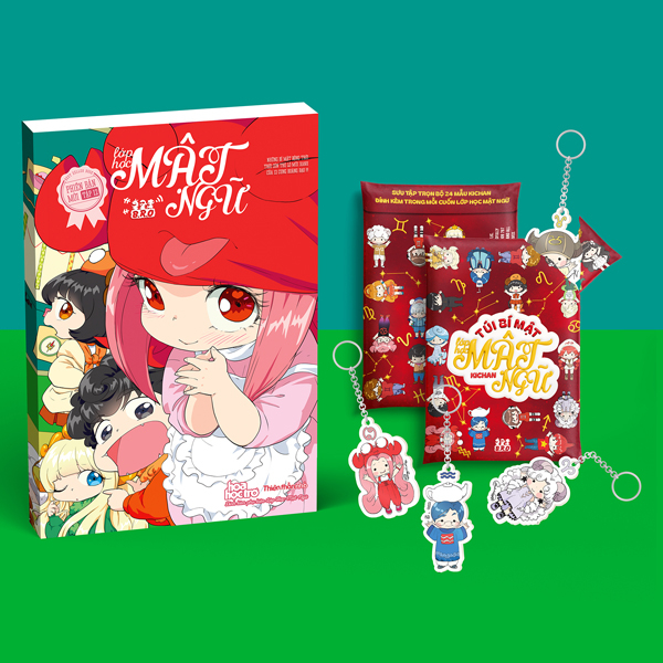 Bộ Lớp Học Mật Ngữ - Phiên Bản Mới - Tập 12 - Tặng Kèm Túi Bí Mật Móc Khóa Cung Hoàng Đạo Kiwi Kiwi