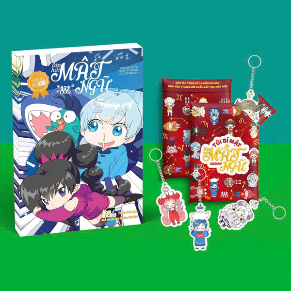 Bộ Lớp Học Mật Ngữ - Phiên Bản Mới - Tập 14 - Tặng Kèm Túi Bí Mật Móc Khóa Cung Hoàng Đạo Kiwi Kiwi