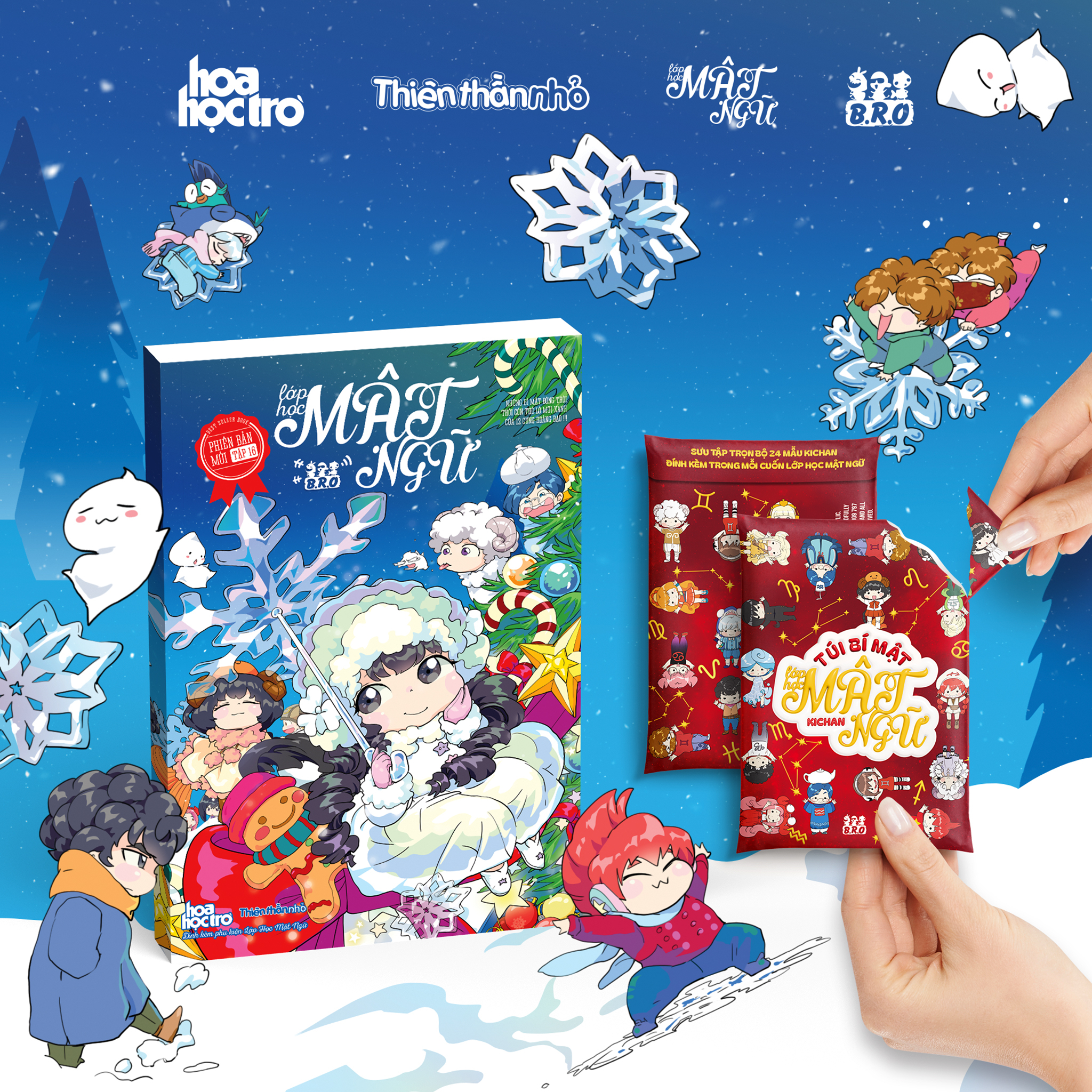 Bộ
						
										
										Lớp Học Mật Ngữ - Phiên Bản Mới - Tập 16 - Tặng Kèm Túi Bí Mật Móc Khóa Cung Hoàng Đạo Kiwi Kiwi - Ảnh 2