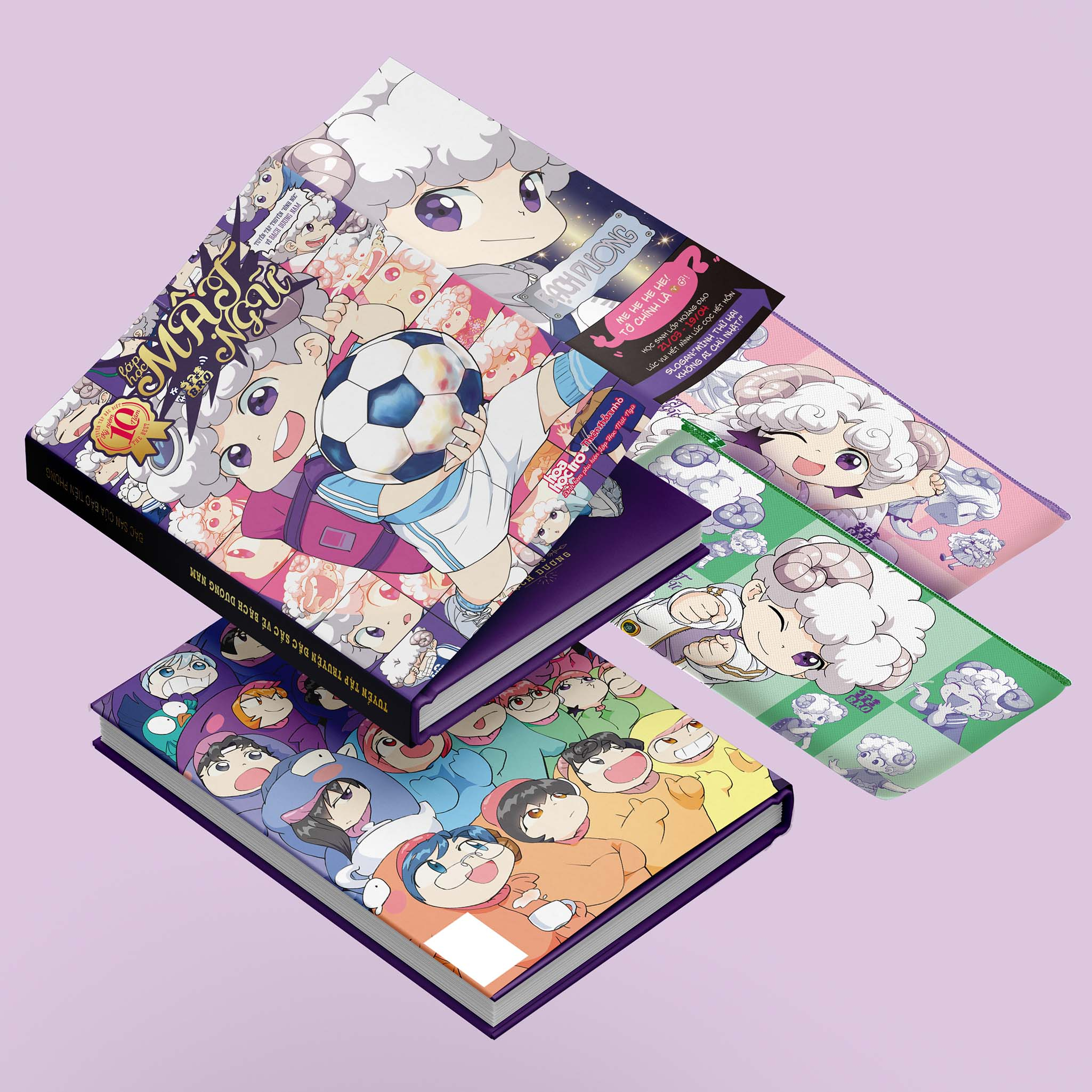 Bo
						
										
										Lop Hoc Mat Ngu - Tuyen Tap Dac Biet Ky Niem 10 Nam THE BEST - Tuyen Tap Bach Duong Nam - "Minh Thu Hai, Khong Ai Chu Nhat" - Tang Kem Tui Dung But Nhan Vat Lop Hoc Mat Ngu - Ảnh 4