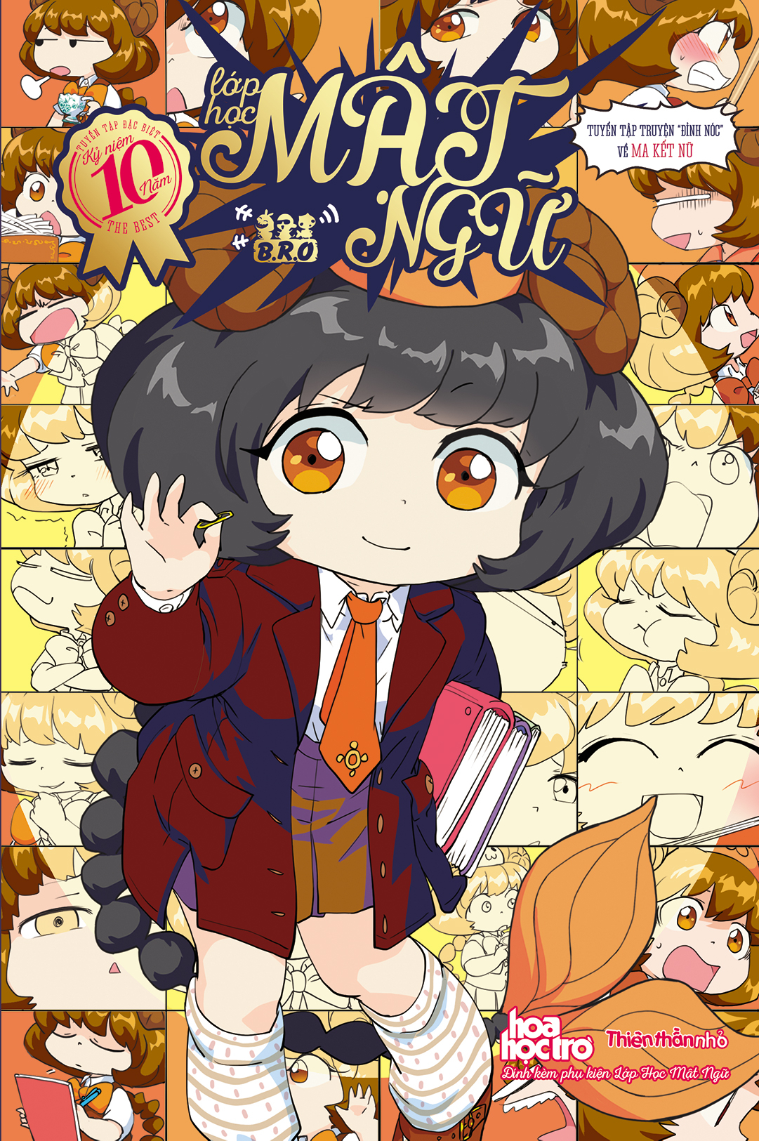 Bộ Lớp Học Mật Ngữ - Tuyển Tập Đặc Biệt Kỷ Niệm 10 Năm THE BEST - Tuyển Tập Truyện "Đỉnh Nóc" Ma Kết Nữ - Tặng Kèm Túi Đựng Dụng Cụ Học Tập Lớp Học Mật Ngữ - Ảnh 2