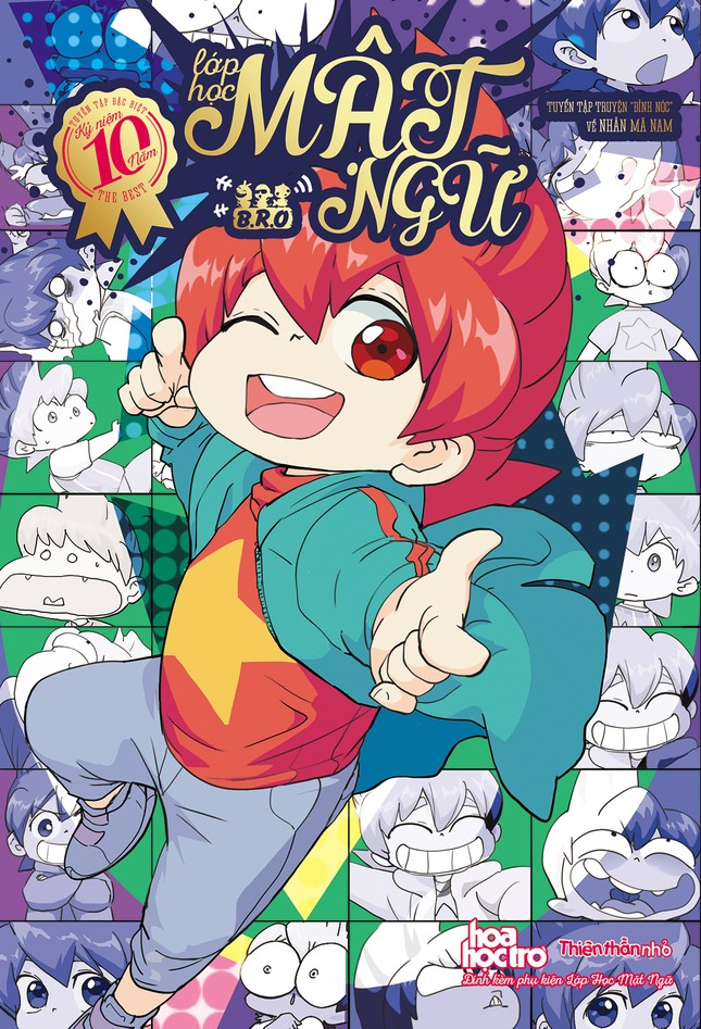 Bo
						
										
										Lop Hoc Mat Ngu - Tuyen Tap Dac Biet Ky Niem 10 Nam THE BEST - Tuyen Tap Truyen "Dinh Noc" Ve Nhan Ma Nam - Tang Kem Tui Dung But In Hinh Nhan Vat - Ảnh 2
