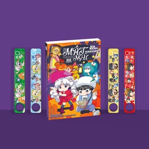 bộ lớp học mật ngữ - tuyển tập đặc biệt - vol.6 - tặng kèm thước kẻ ghép hình lớp học mật ngữ - Ảnh 5