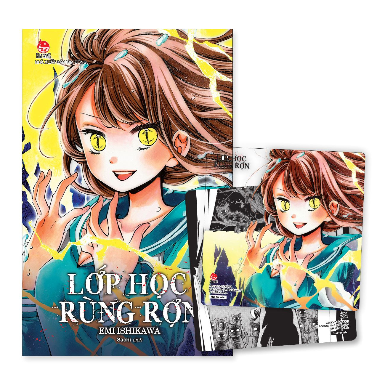 bộ lớp học rùng rợn - tập 17 - tặng kèm bộ đôi postcard - Ảnh 2