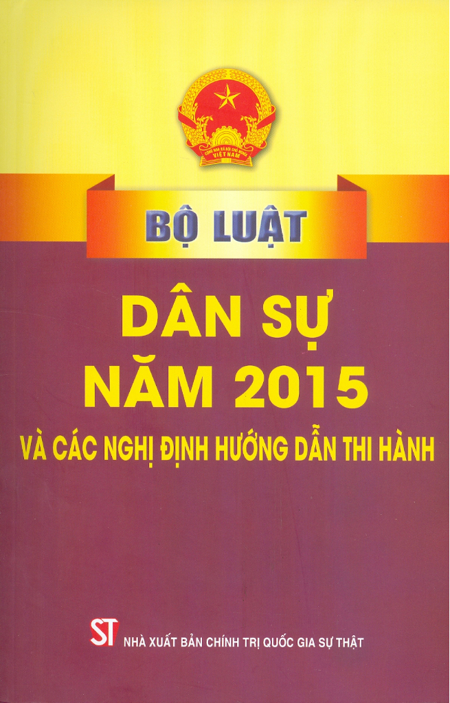 bộ luật dân sự năm 2015 và các nghị định hướng dẫn thi hành - Ảnh 2