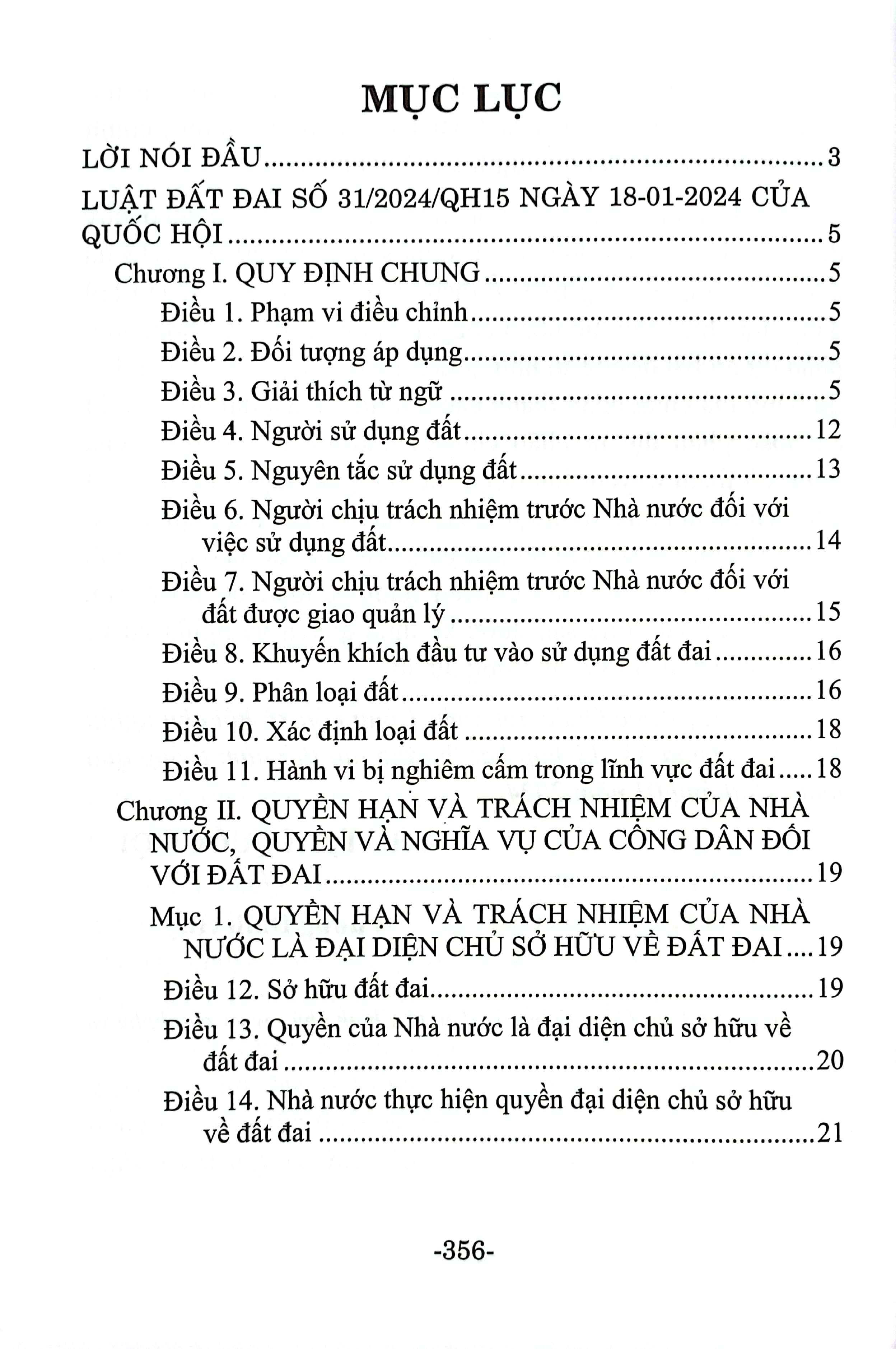 Bộ Luật Đất Đai (Hiện Hành) (Được Quốc Hội Thông Qua Ngày 18/01/2024, Có Hiệu Lực Từ Ngày 01/08/2024) - Ảnh 4
