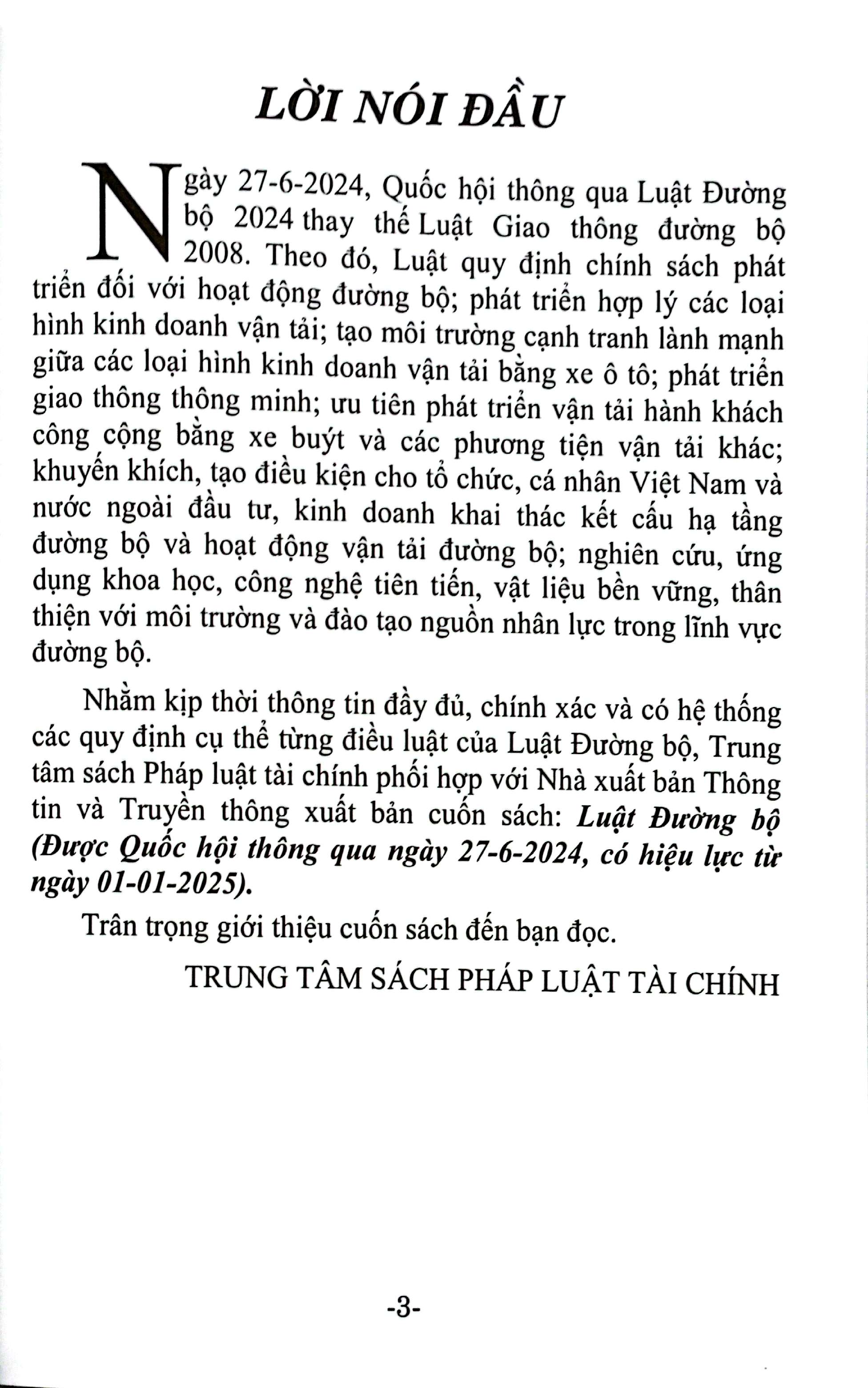 Bộ Luật Đường Bộ (Được Quốc Hội Thông Qua Ngày 27-6-2024, Có Hiệu Lực Từ Ngày 01-01-2025) - Ảnh 4