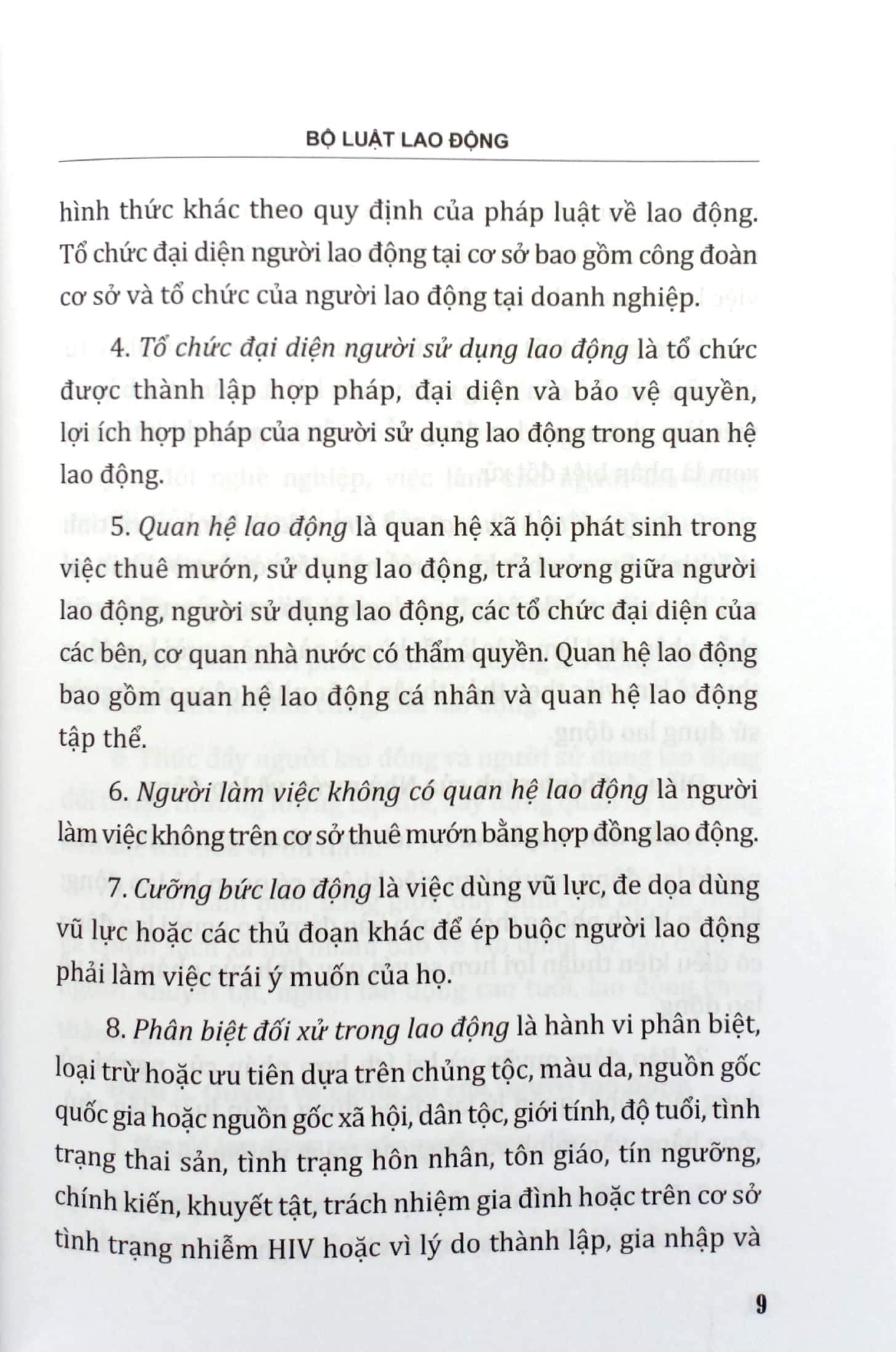 bộ luật lao động của nước cộng hòa xã hội chủ nghĩa việt nam (áp dụng 01.01.2021) - Ảnh 6