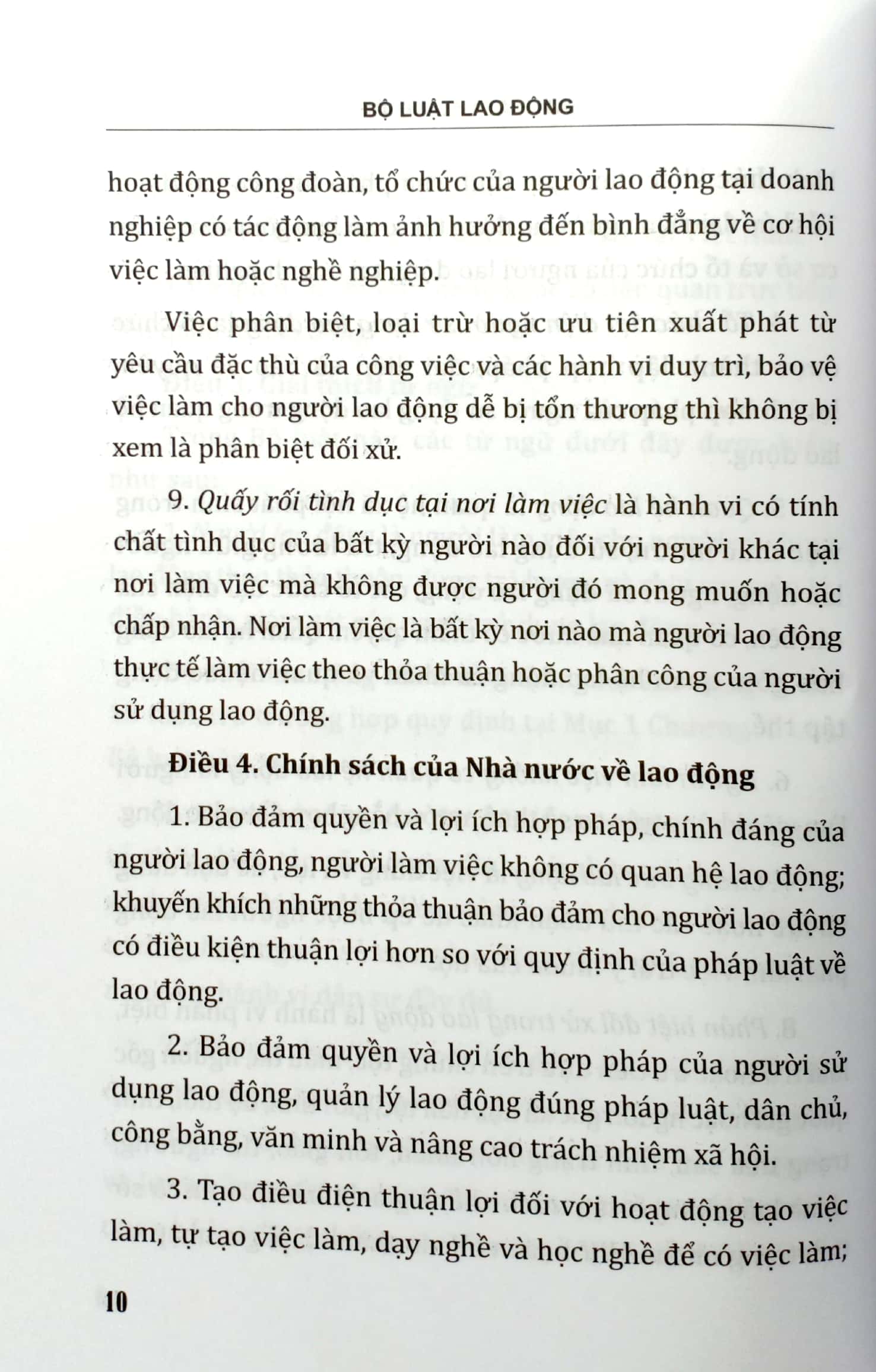 bộ luật lao động của nước cộng hòa xã hội chủ nghĩa việt nam (áp dụng 01.01.2021) - Ảnh 7