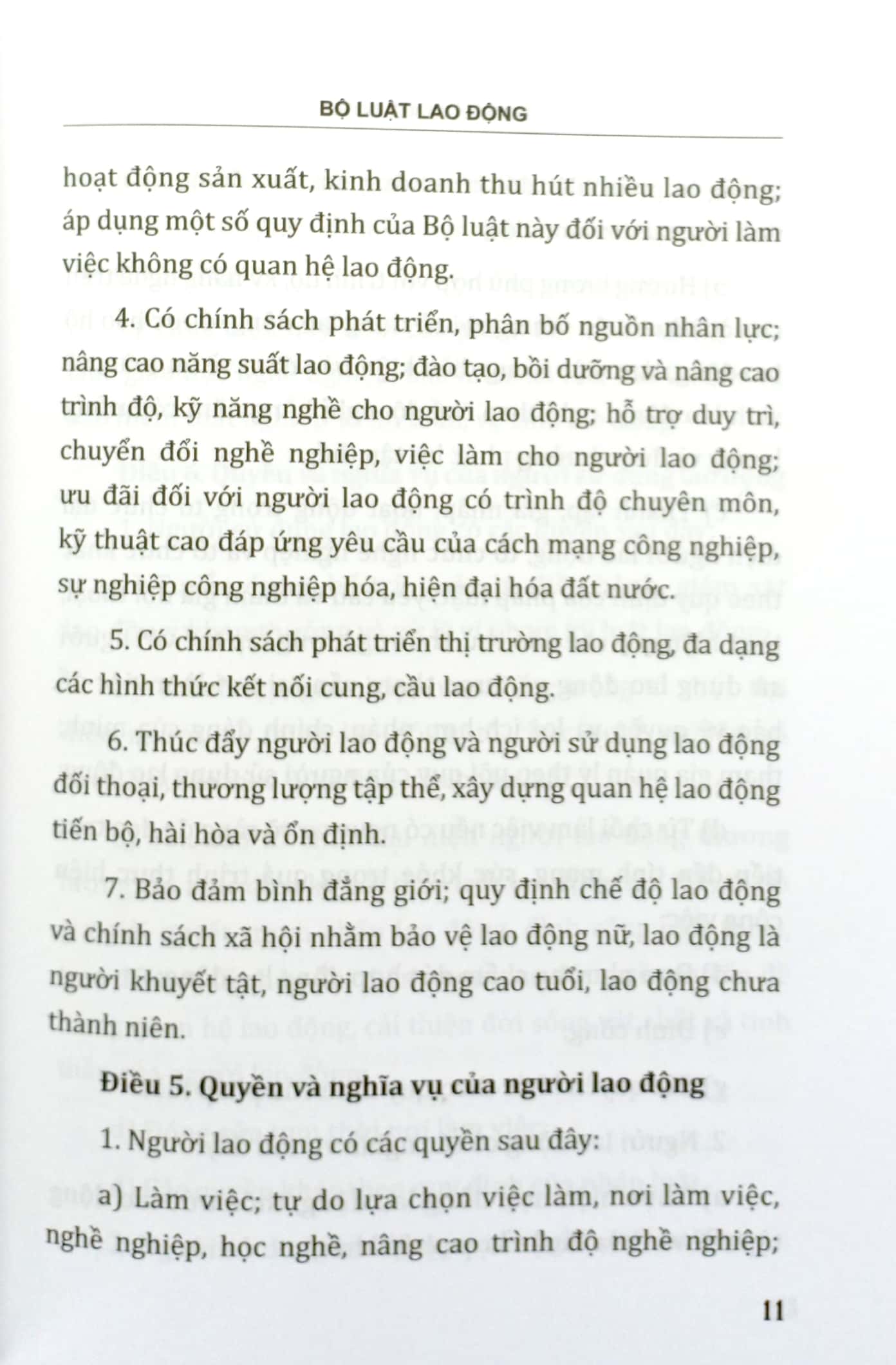 bộ luật lao động của nước cộng hòa xã hội chủ nghĩa việt nam (áp dụng 01.01.2021) - Ảnh 8