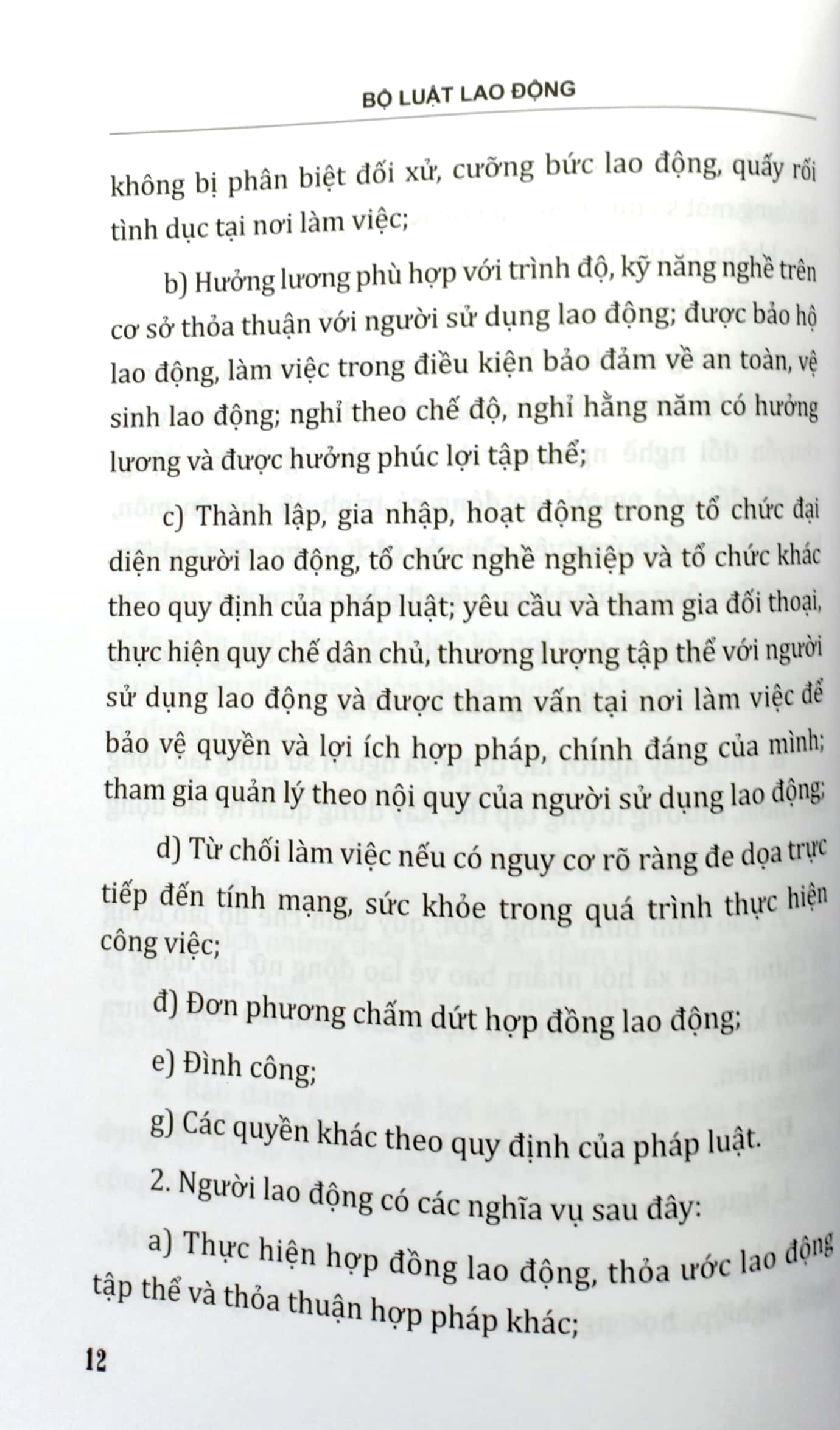 bộ luật lao động của nước cộng hòa xã hội chủ nghĩa việt nam (áp dụng 01.01.2021) - Ảnh 9