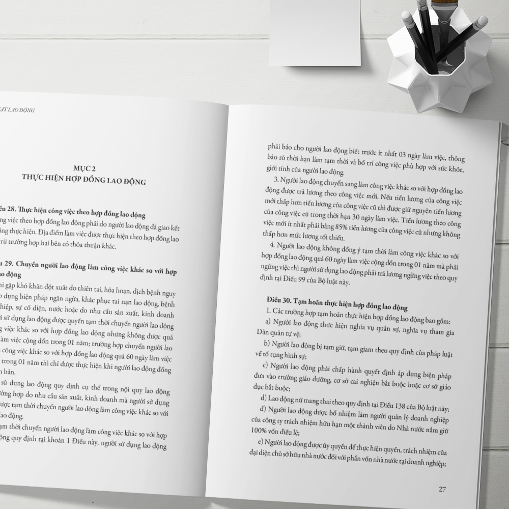 bộ luật lao động - được thông qua tại kỳ hợp thứ 8 quốc hội khóa xiv (bộ luật số 45/2019/qh 14 kỳ họp thứ 8 thông qua ngày 20/11/2019) - Ảnh 6
